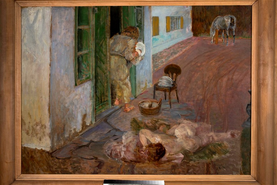 Jacek Malczewski - Dish washing. Wielgie - MP 1278 - National Museum in Warsaw