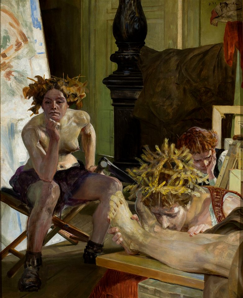 Jacek Malczewski - Artist's death - MP 1215 - National Museum in Warsaw