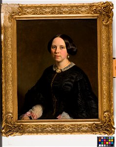 J.H. Neuman - Johanna Maria Constantia Vreede (1829-1897). Echtgenote van Otto van Rees - C766 - Cultural Heritage Agency of the Netherlands Art Collection