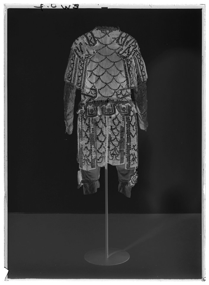 Jacka, antique chevalier, hertig Karl (XIII) - Livrustkammaren - 44685-negative