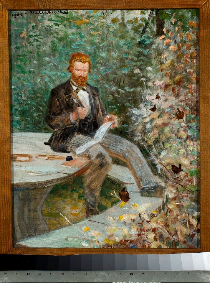 Jacek Malczewski - Portrait of Adolf Dygasiński - MP 4674 - National Museum in Warsaw