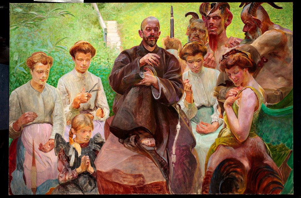 Jacek Malczewski - Saint Francis - MP 1182 - National Museum in Warsaw
