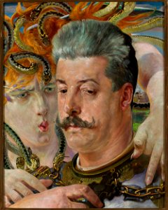 Jacek Malczewski - Portrait of Tadeusz Błotnicki with medusa - MP 1158 - National Museum in Warsaw