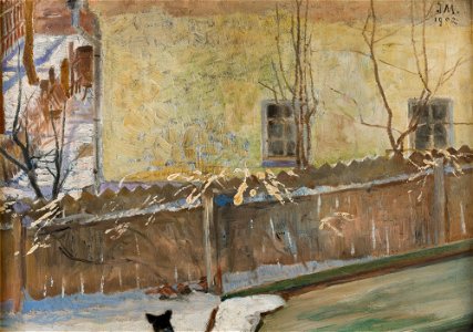 Jacek Malczewski - Winter Landscape - MNK II-b-1605 - National Museum Kraków