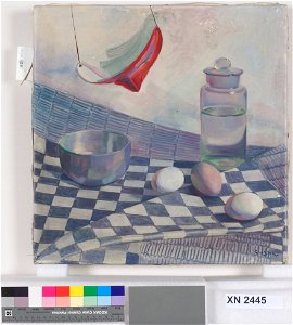 J.S. van der Stok - Stilleven met eieren - XN2445 - Cultural Heritage Agency of the Netherlands Art Collection