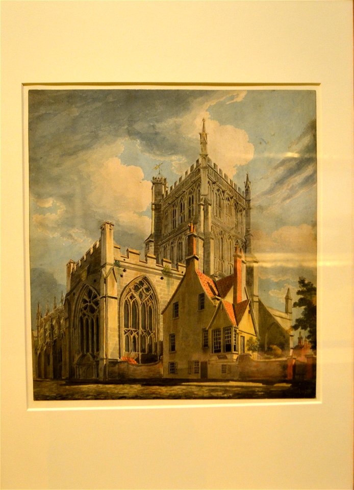 J.M.W. Turner - Cathédrale de Bristol vue du College Green (1801)