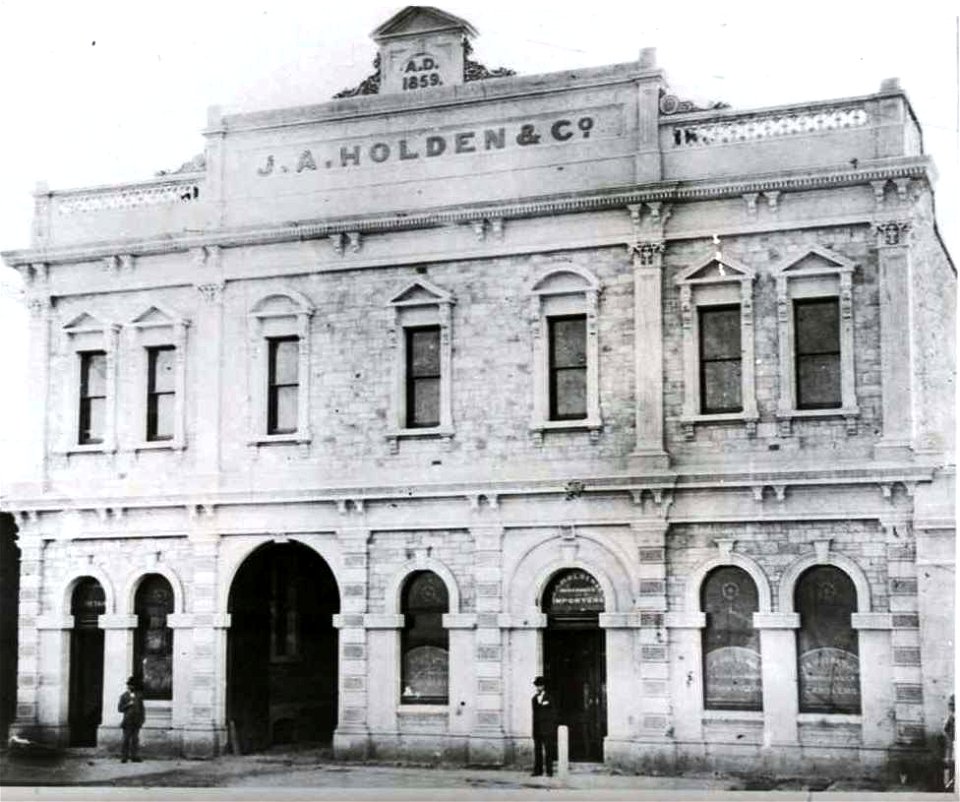 J A Holden building
