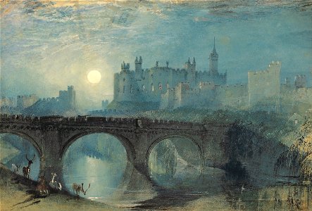 J.M.W. Turner - Alnwick Castle - Google Art Project