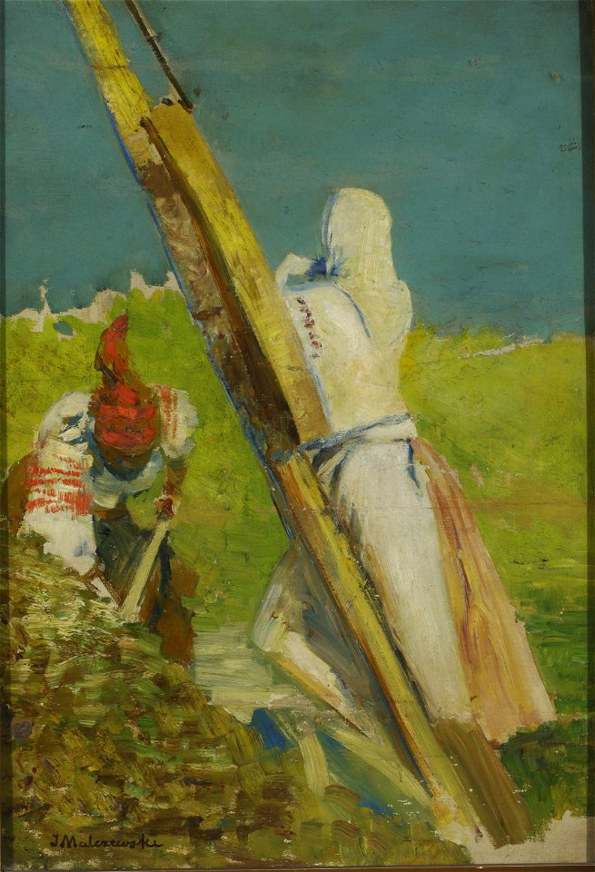 Jacek Malczewski - At the shadoof - MP 1202 - National Museum in Warsaw