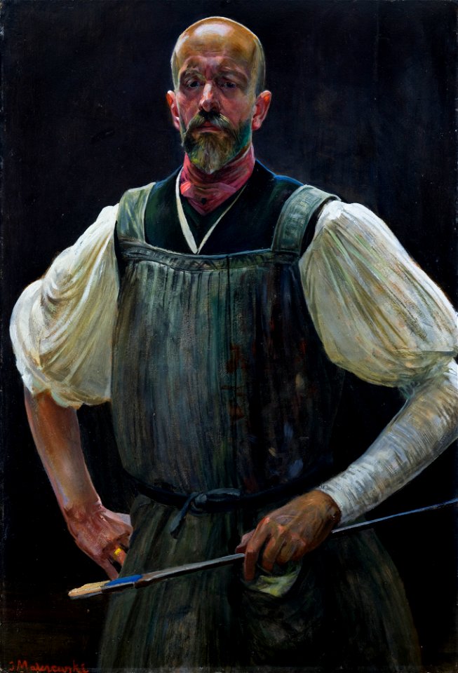 Jacek Malczewski - Self-Portrait - MNK II-b-3452 - National Museum Kraków
