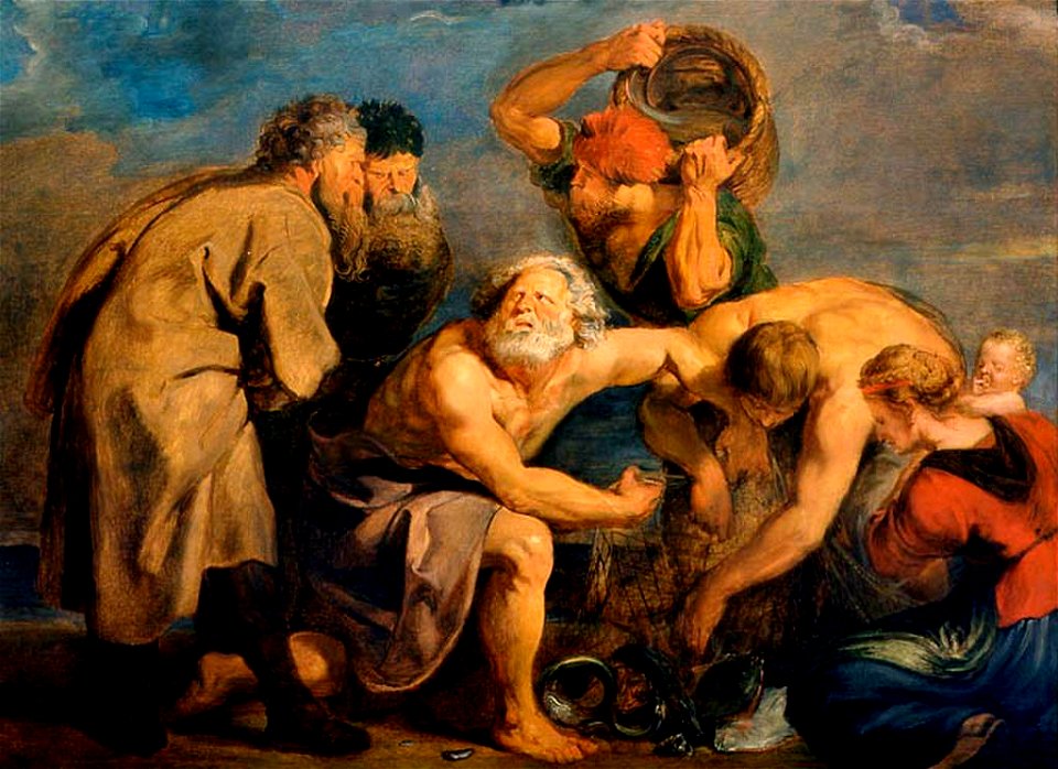 J. Jordaens-Pêche miraculeuse-Musée des Bx-Arts Strasbourg (2)
