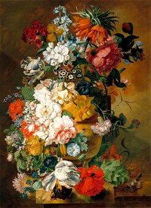 J.E. I Morel - Stilleven met bloemen - B116 - Cultural Heritage Agency of the Netherlands Art Collection