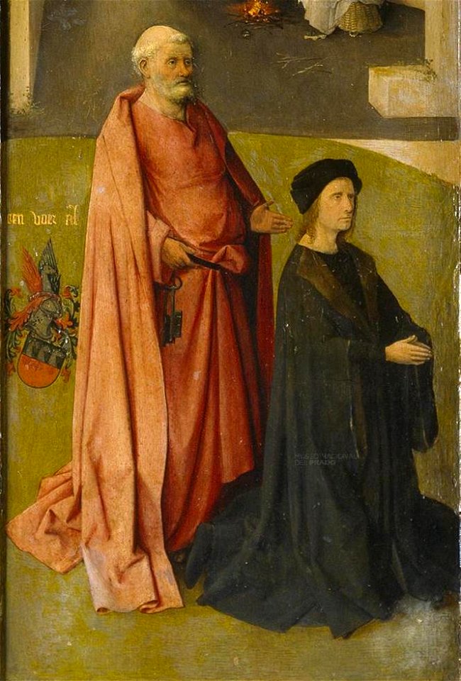 J. Bosch Adoration of the Magi Triptych (detail 1)