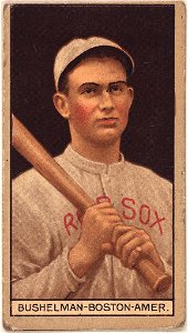 J. F. Bushelman, Boston Red Sox, baseball card portrait LCCN2008678009