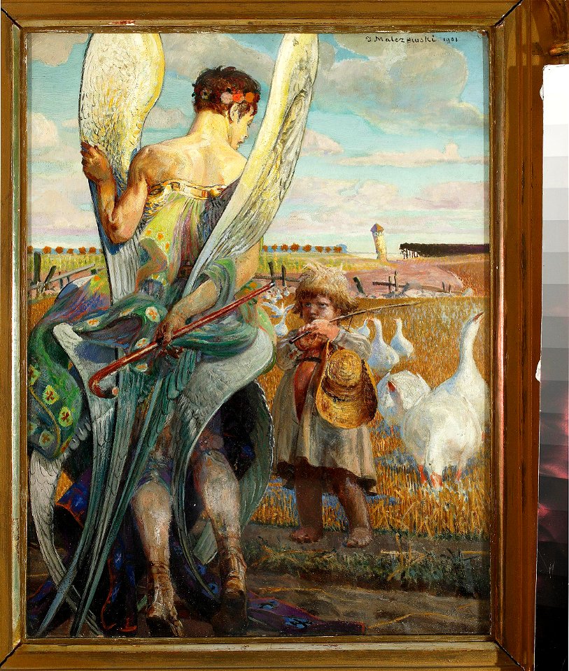 Jacek Malczewski - Aniele pójdę za Tobą