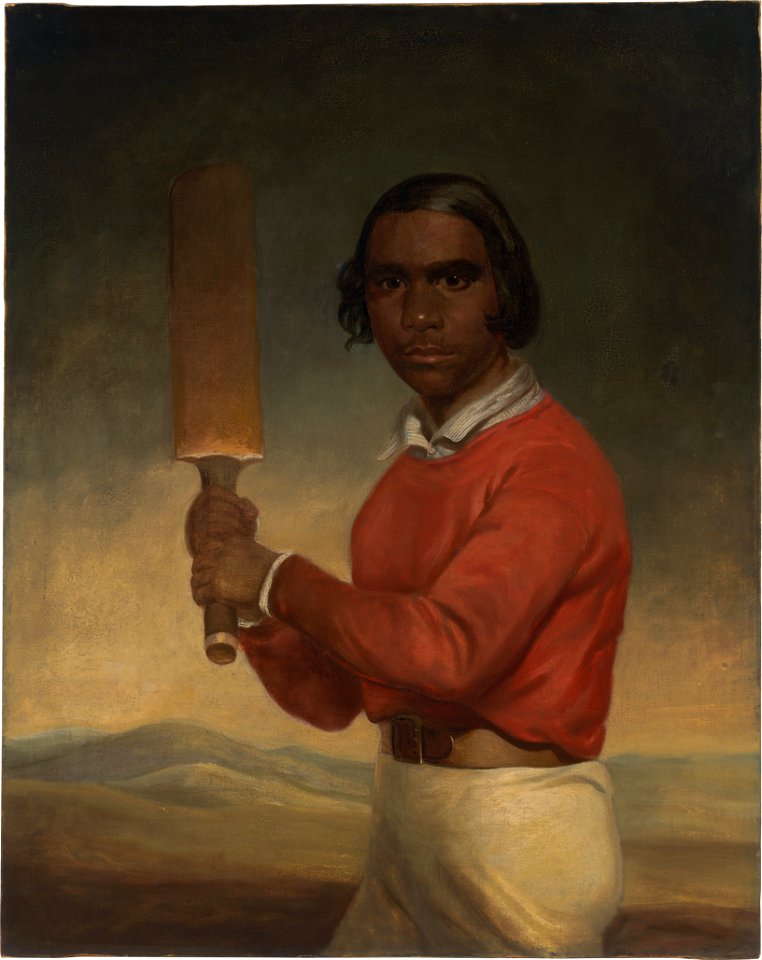 J.M. Crossland - Portrait of Nannultera, a young Poonindie cricketer - Google Art Project
