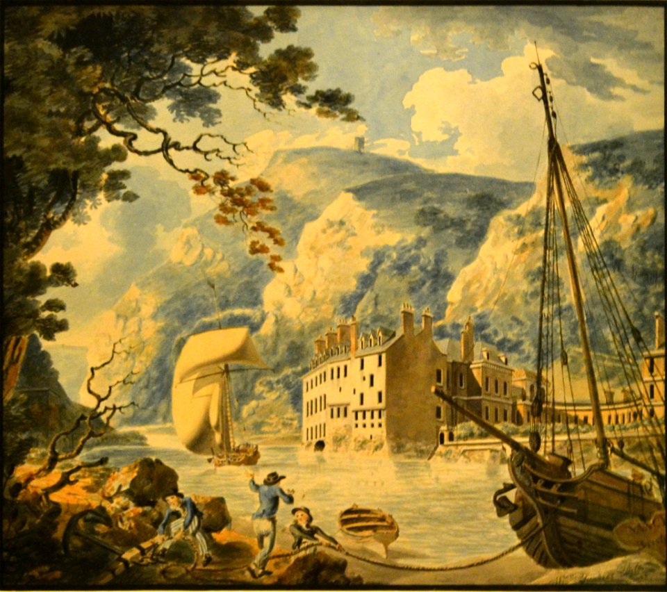 J.M.W. Turner - Gorges de l'Avon et Bristol Hotwell (1791-1792)
