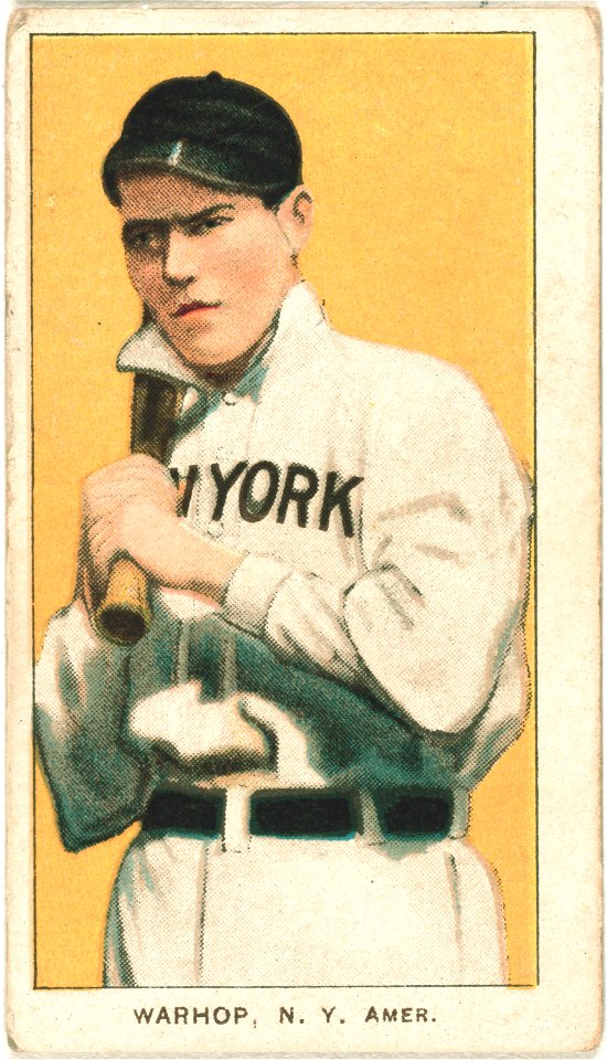 Jack Warhop, New York Highlanders, baseball card portrait LCCN2008676829