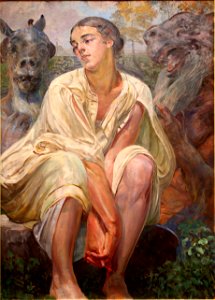 Jacek Malczewski - Niewola (frame)