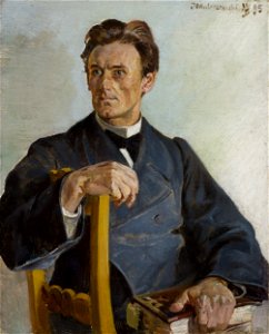 Jacek Malczewski - Portrait of priest Henryk Radomiński (ca.1870–after 1925) - MP 1145 MNW - National Museum in Warsaw