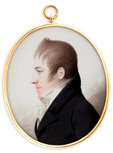 Jacob Axel Gillberg - Portrait of a gentleman - S 370 - Finnish National Gallery