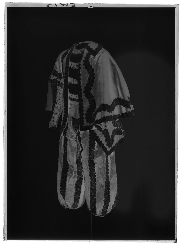 Jacka, Bohemiens klädning - Livrustkammaren - 53279-negative