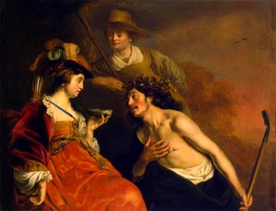 Jacob Adriaensz. Backer - Granida en Daifilo (Hooft, Granida I,3) - ГЭ-787 - Hermitage Museum
