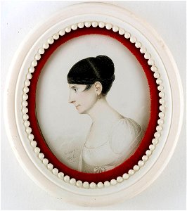 Jacob Axel Gillberg - Portrait of a lady - S 359 - Finnish National Gallery