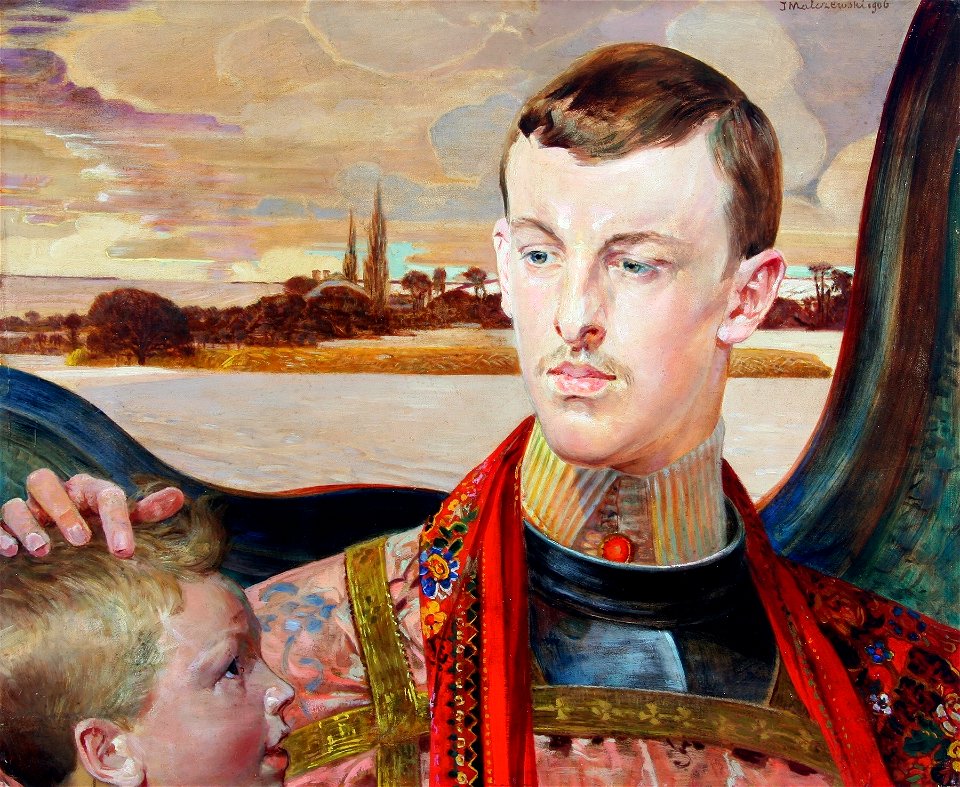 Jacek Malczewski - Henryk Józef Sienkiewicz 1906