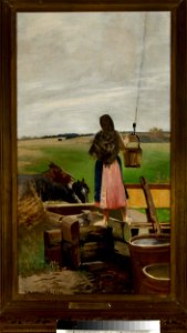 Jacek Malczewski - Girl at a water well - MP 5040 - National Museum in Warsaw