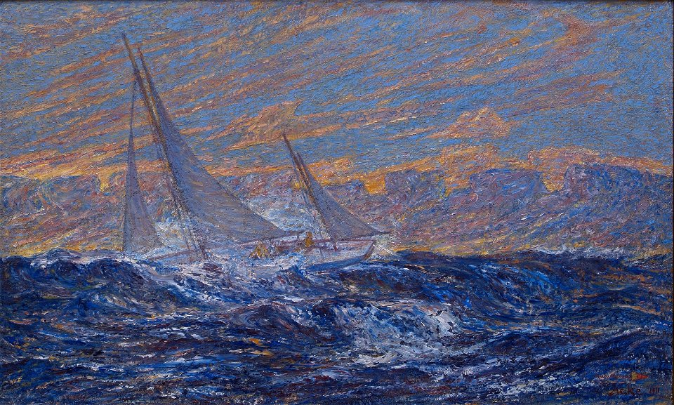 J.A.G. Acke Seascape Thielska 6