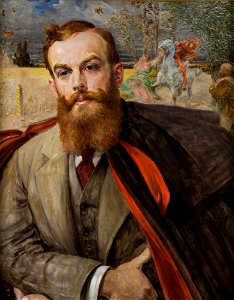 Jacek Malczewski - Portrait of Adam Łada-Cybulski - MNK II-b-1883 - National Museum Kraków