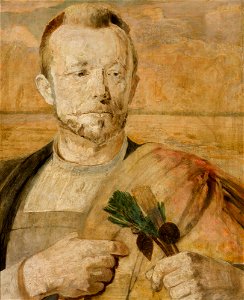 Jacek Malczewski - Portrait of Aleksander Mroczkowski - MNK II-b-2196 - National Museum Kraków