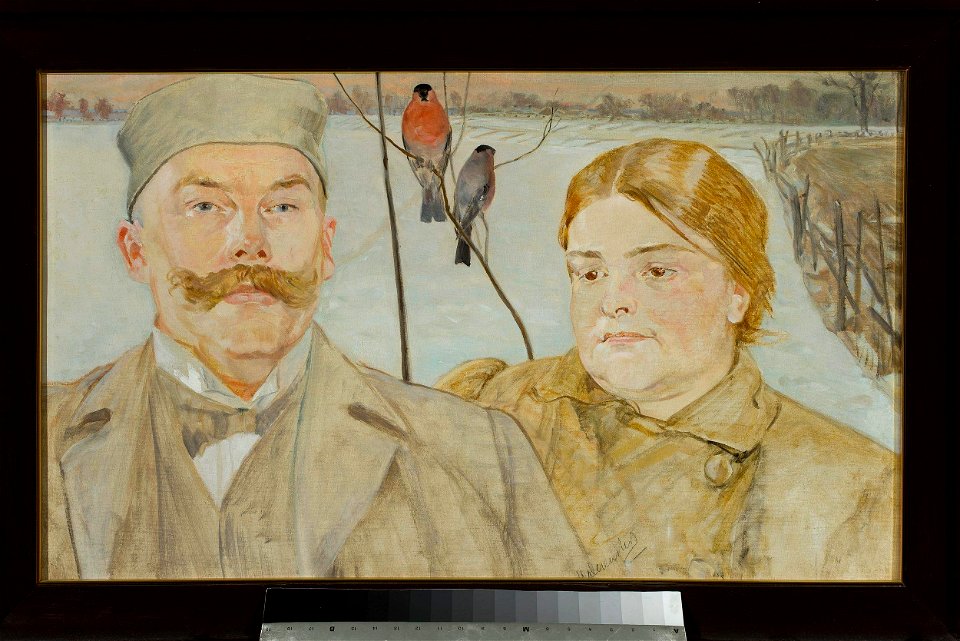 Jacek Malczewski - Portret Wacława i Heleny Karczewskich