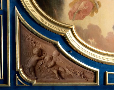 Jacob de Wit - Zijstuk van plafond de dageraad en de jaargetijden - SA 38089.2 - Amsterdam Museum