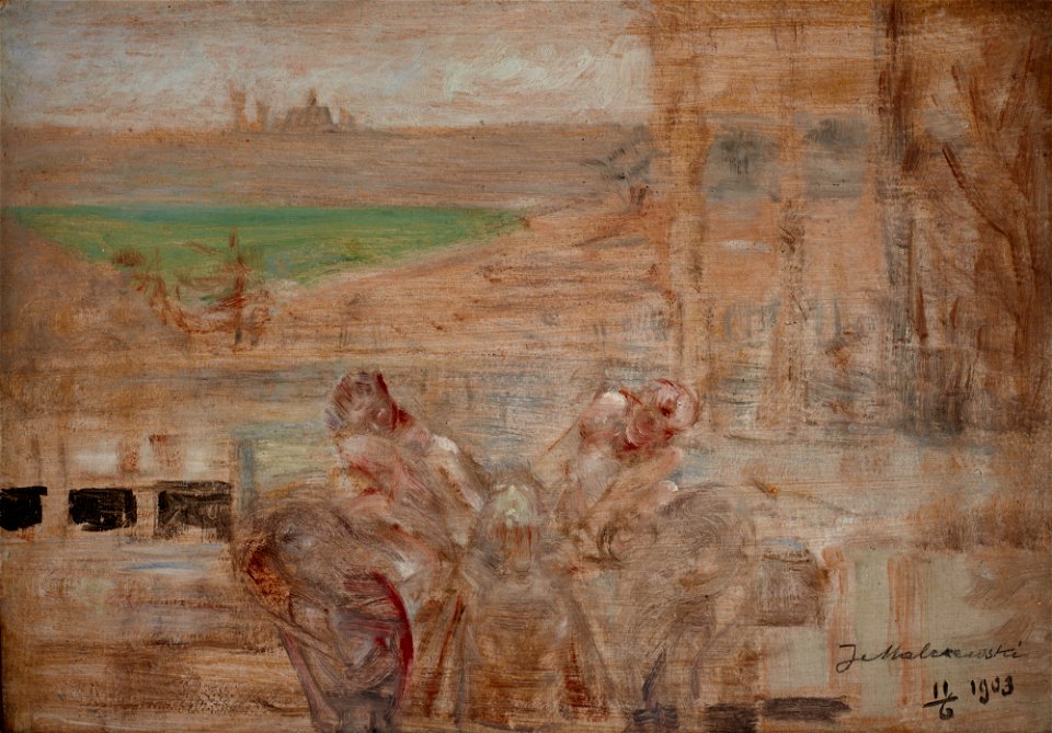 Jacek Malczewski - Sketch to The Poisoned Well” - MNK II-b-1607 - National Museum Kraków
