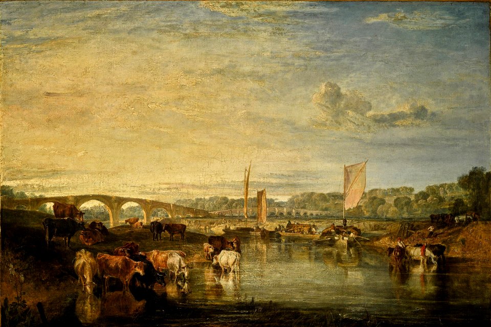 J.M.W. Turner - Walton Bridges on the Thames
