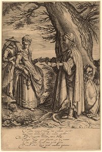 Jacob de Gheyn II. Diseuse de bonne aventure c.1608 National Gallery of Art