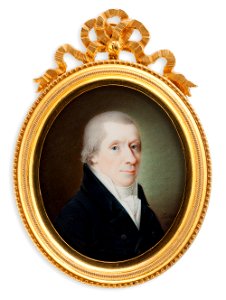 Jacob Axel Gillberg - Portrait of a man - S 164 - Finnish National Gallery