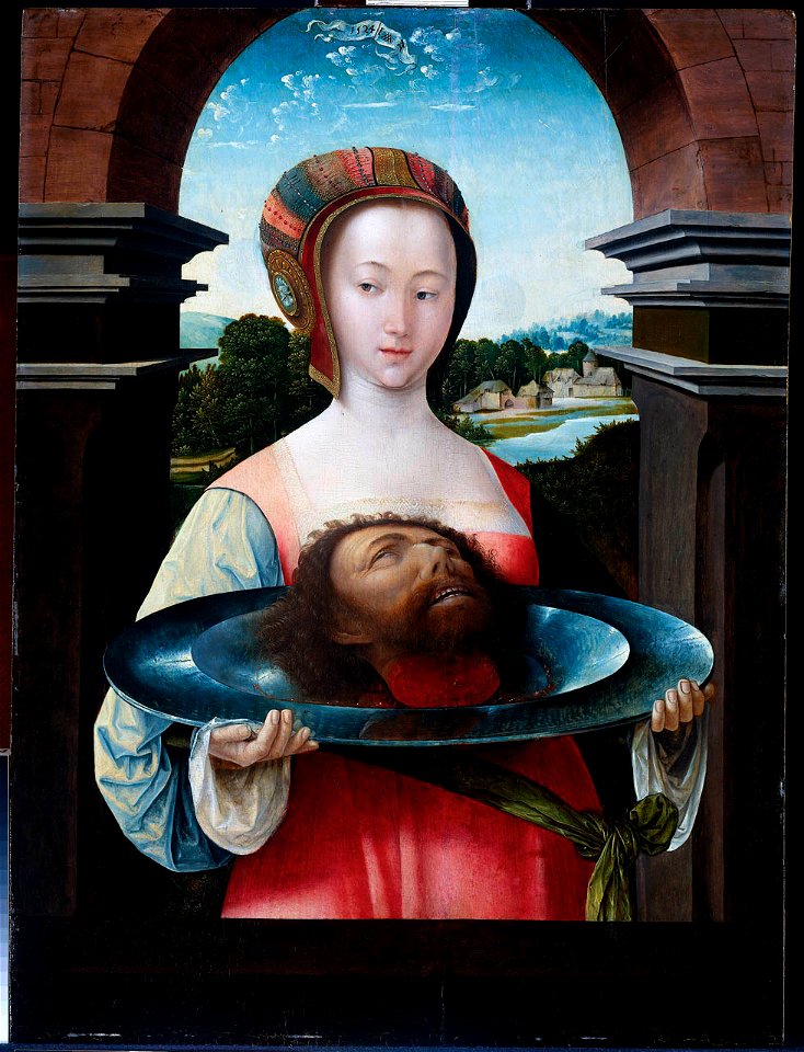 Jacob Cornelisz van Oostsanen - Salome with the Head of John the Baptist - SK-C-1349 - Rijksmuseum