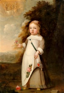 Jacob Gerritsz Cuyp (attr) Kind mit Blume