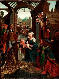 Jacob Cornelisz - The Adoration of the Kings - 44.74 - Detroit Institute of Arts