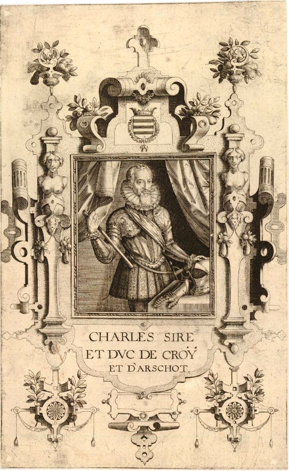 Jacob de Bie - Portrait of Charles Sire et Duc de Croÿ et D'Arschot