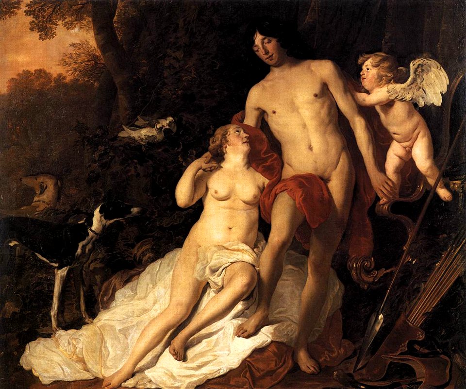 Jacob Adriaensz. Backer - Venus and Adonis - WGA01123
