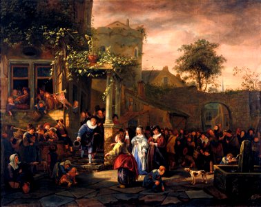 J.H. Steen - Een dorpsbruiloft - 2314 (OK) - Museum Boijmans Van Beuningen