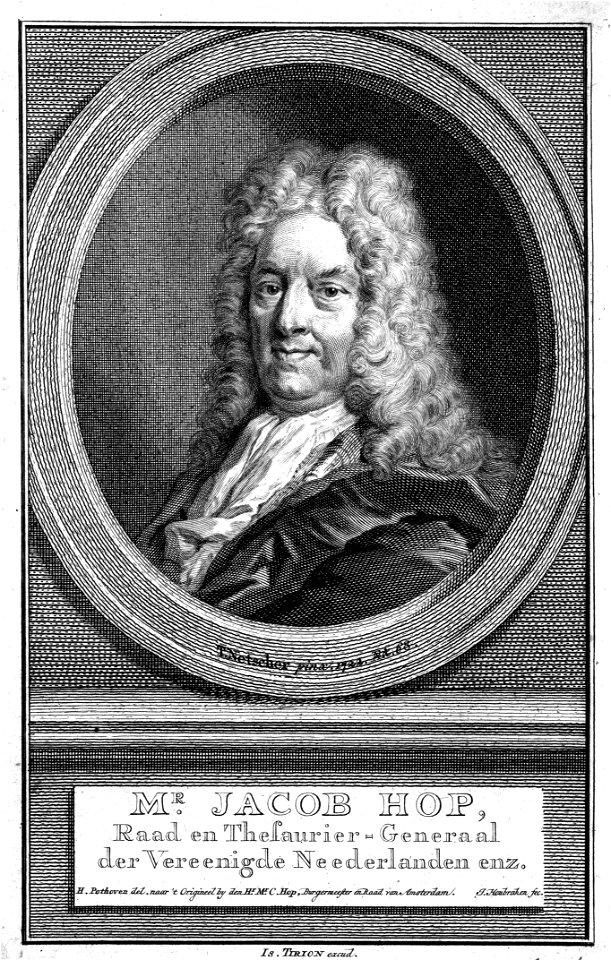 Jacob Hop, after Theodoor Netscher