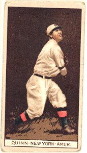 Jack Quinn, New York Highlanders, baseball card portrait LCCN2008678374