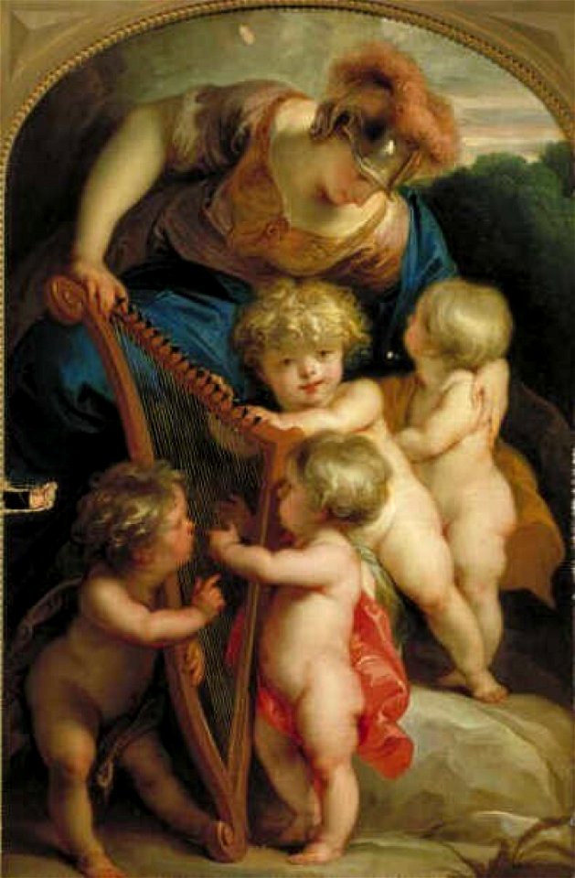 Jacob de Wit - Allegorie, Minerva met drie putti - 1987 (OK) - Museum Boijmans Van Beuningen