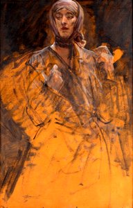 Jacek Malczewski - Portret żony artysty