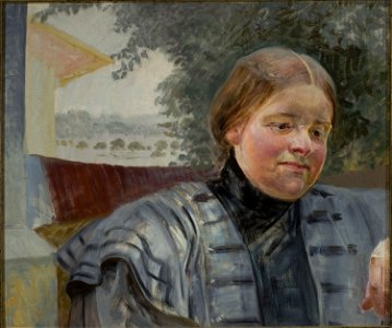 Jacek Malczewski - Portrait of sister Helena - MP 1162 MNW - National Museum in Warsaw